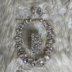 SPARKLE EARRING/NECKLACE/BRACELET SET